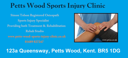 Petts Wood Sports Injury Clinic Providing Osteopathic Treatment